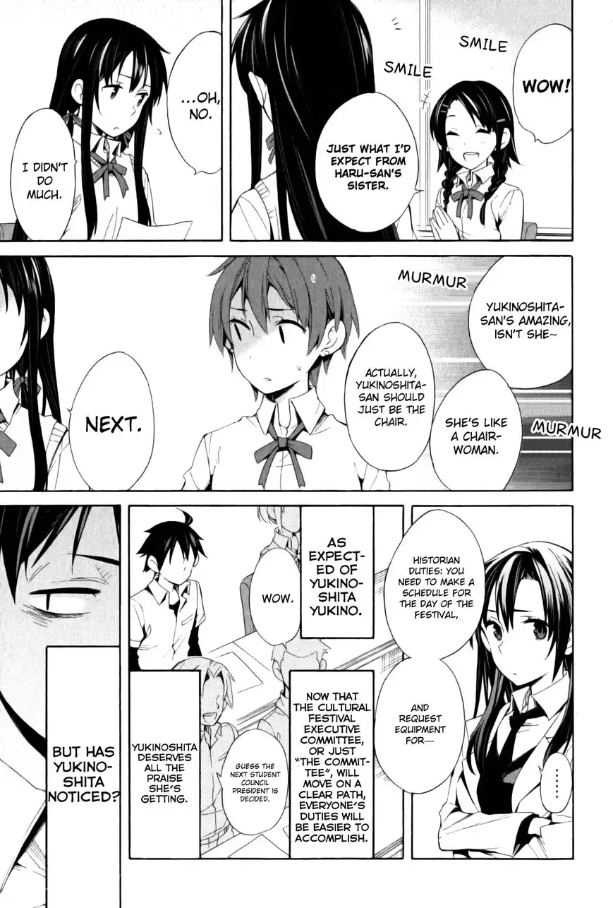 Yahari Ore no Seishun Love Come wa Machigatteiru. Chapter 21 35